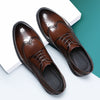 Men's Leather Formal Shoes, Business, Breathable, Style 9559