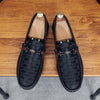 Men's Leather Loafers, Slip-On, Business, Style 1559