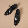 Men's Leather Dress Shoes, Pointed Toe, Lace-Up