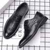 Men's Leather Formal Shoes, Business, Breathable, Style 1335