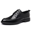Men's Leather Formal Shoes, Pointed Toe, Business, Style 4551