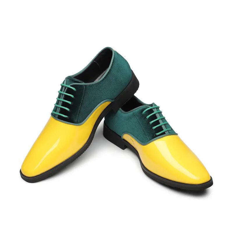 Men's formal business leather shoes - lightweight, trendy casual shoes - british style, versatile pa 15