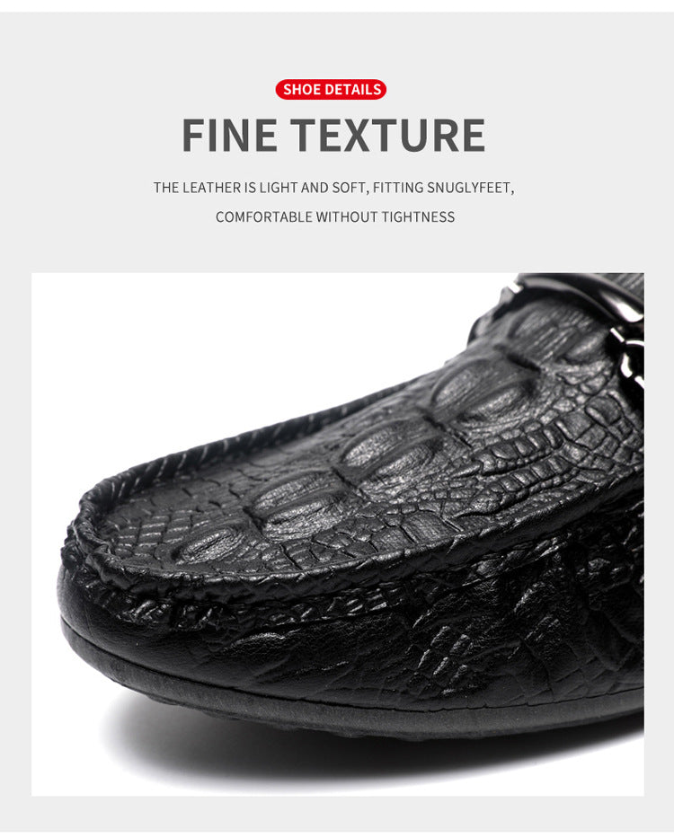 Spring/summer casual sneakers, trendy loafers, men's slip-ons, moccasins, one-step shoes, men's foot 11