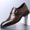 Men's Leather Casual Shoes, Embroidered