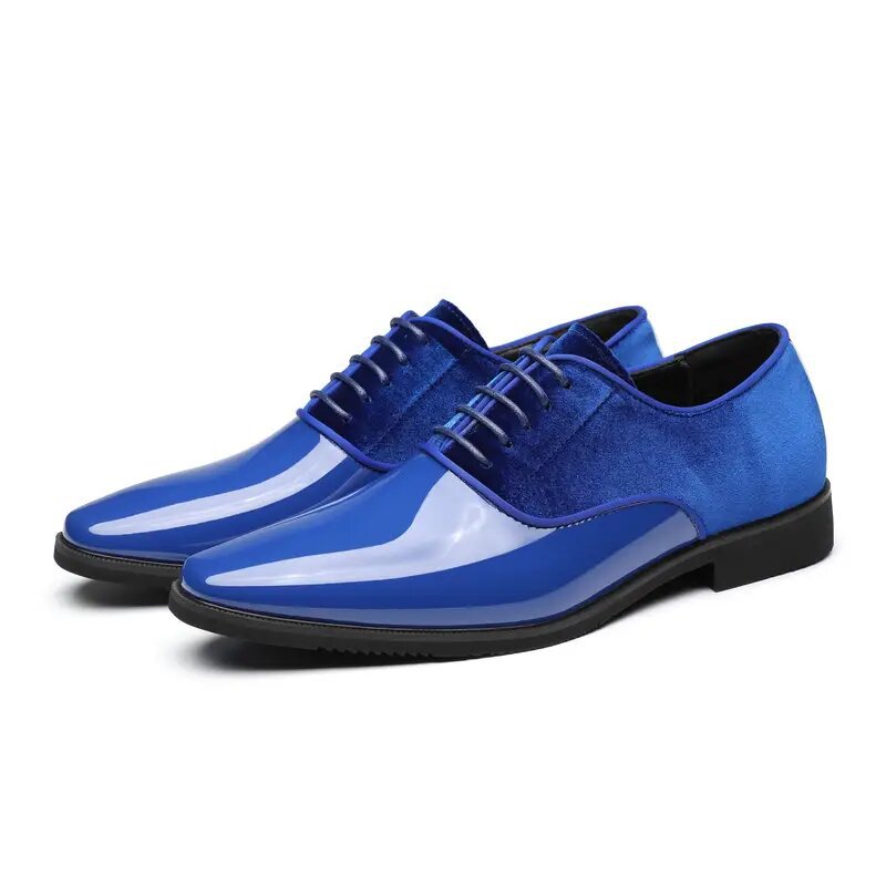 Men's formal business leather shoes - lightweight, trendy casual shoes - british style, versatile pa 16