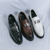 Export 2026 new arrival men's shoes business casual leather shoes men's wedding shoes youth dating