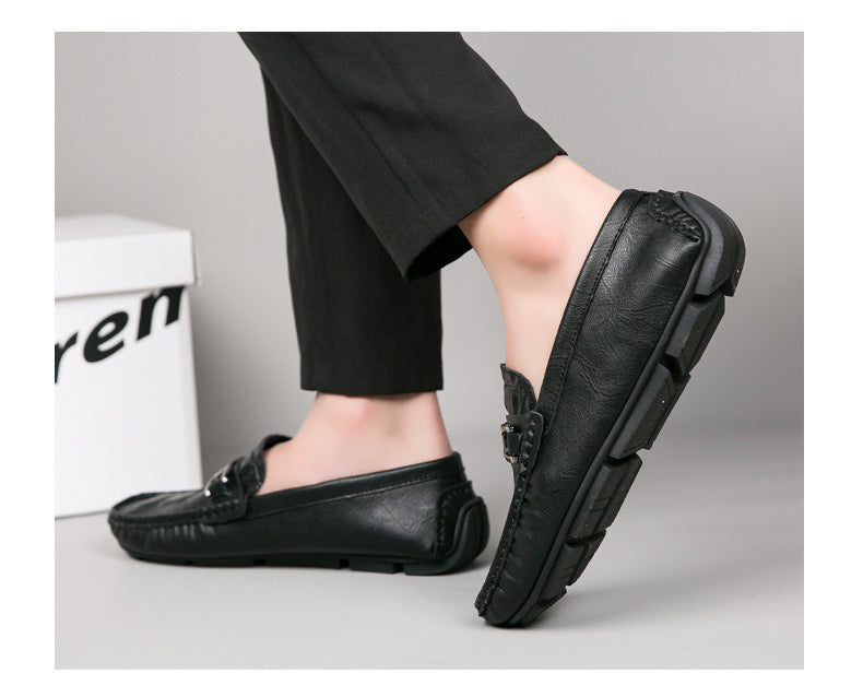 Tiktok viral croc-embossed loafers - effortless driving shoes, british casual style, genuine leather 14