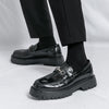 Men's Leather Formal Shoes, Business, Height Increasing, Style 2823