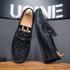 Men's Leather Loafers, Slip-On, Business, Style 1559