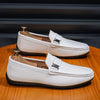 Men's Leather Loafers, Business, Breathable, Style 4167
