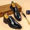Men's Leather Formal Shoes, Pointed Toe, Business, Style 4551