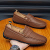 Men's Leather Loafers, Business, Style 7847