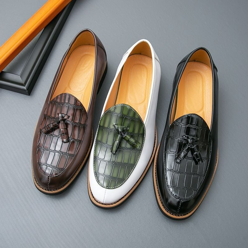 2026new arrivaltrendy breathable men's youth easiest for match slip-on beanie shoes british style bu 2