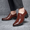 Men's Leather Formal Shoes, Business, Height Increasing, Style 0359