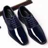 Men's Leather Formal Shoes, Pointed Toe, Business, Style 4871