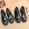 Men's Leather Formal Shoes, British Style, Style 7495