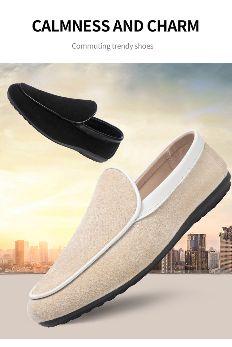Spring autum social casual shoes trendy shoes beanie shoes men's lazy shoes loafers slip-on men's sh