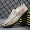 K-style summer 2024 new arrival slip-on casualtrendy crocodile pattern beanie shoes for men easiest