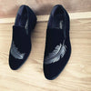 Men's Leather Formal Shoes, Pointed Toe, Breathable