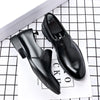 Men's Leather Dress Shoes, Pointed Toe, Business