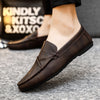 Men's Brown Loafers, Business, British Style