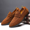 Men's Suede Casual Shoes, British Style