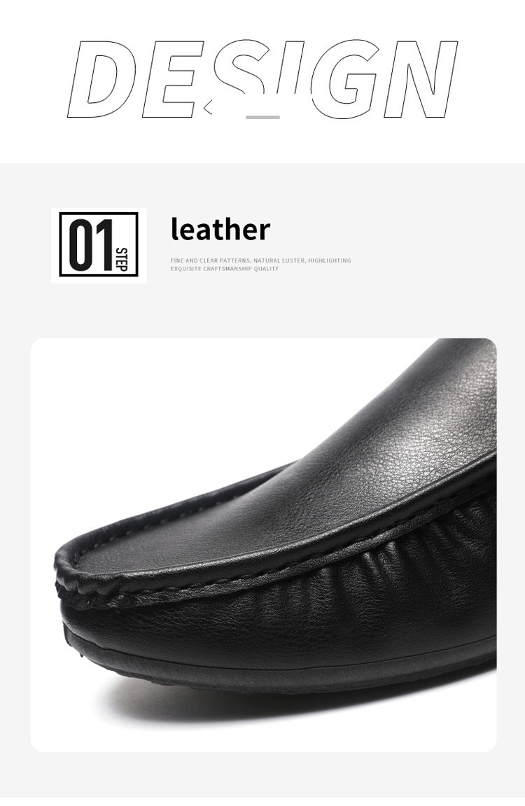 Spring autum social casual shoes trendy shoes beanie shoes men's lazy shoes loafers slip-on men's sh