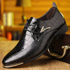 Men's Leather Formal Shoes, Pointed Toe