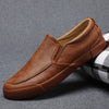 Men's Leather Loafers, Slip-On, Business, Style 6407