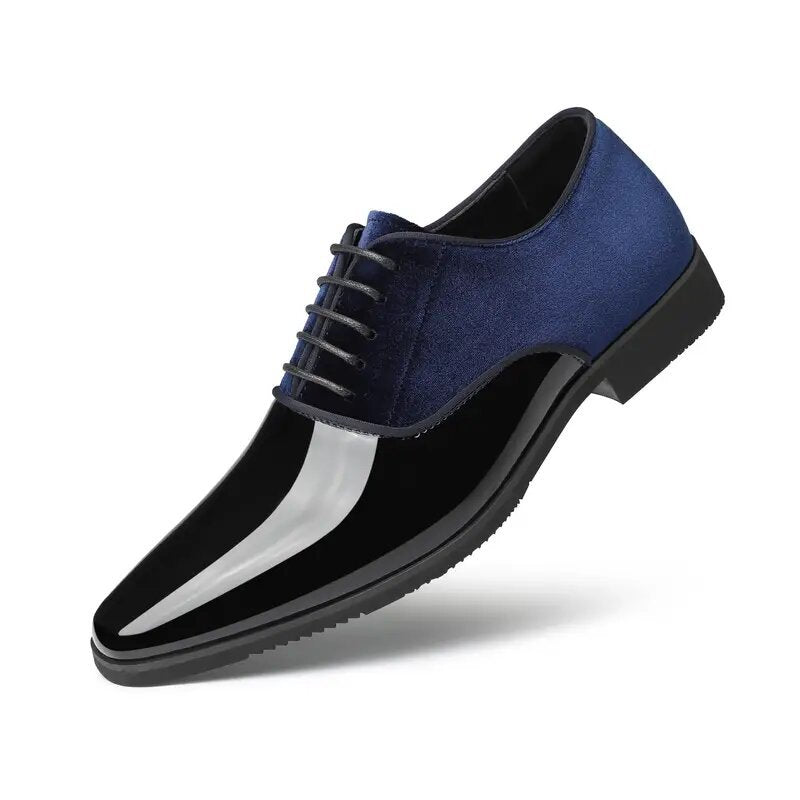 Men's formal business leather shoes - lightweight, trendy casual shoes - british style, versatile pa 7