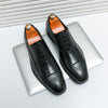 Men's Leather Formal Shoes, Business, British Style, Style 0727