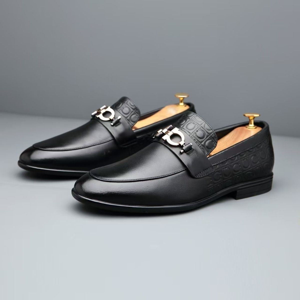 2026 men's new leather shoes: breathable, soft-soled, trendy slip-ons – versatile business casual lo 7