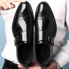 Men's Leather Casual Shoes, Embroidered
