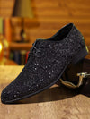 Men's Leather Formal Shoes, Pointed Toe, Business, Style 7031
