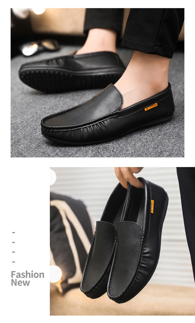 Spring autum social casual shoes trendy shoes beanie shoes men's lazy shoes loafers slip-on men's sh