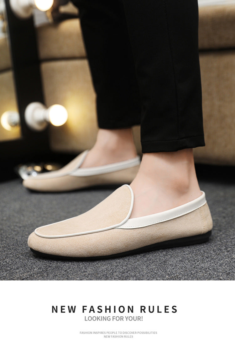Spring autum social casual shoes trendy shoes beanie shoes men's lazy shoes loafers slip-on men's sh