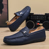 Men's Leather Loafers, Business, Breathable, Style 4167