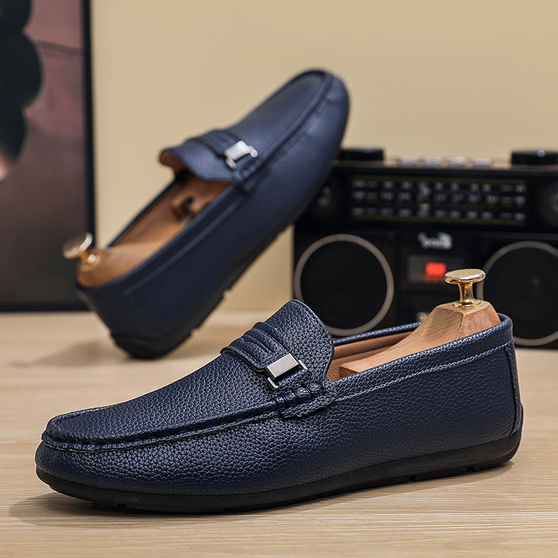 Men's Fashion Loafers - Soft Sole Breathable Leather
