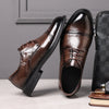 Men's Leather Derby Formal Shoes, Business, Wedding