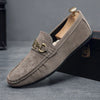 Men's Suede Loafers, Slip-On