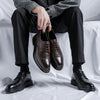 Men's Black Leather Formal Shoes, Business, Wedding