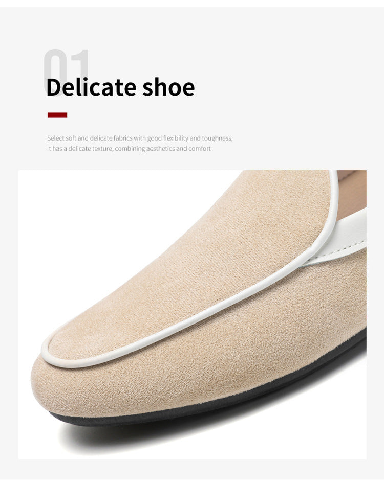 Spring autum social casual shoes trendy shoes beanie shoes men's lazy shoes loafers slip-on men's sh