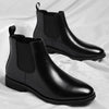 Men's Leather Chelsea Boots, Retro, British Style, Style 2647