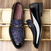 Men's Leather Formal Shoes, Pointed Toe, Slip-On, Style 5239