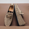 Men's Leather Loafers, Slip-On, Breathable