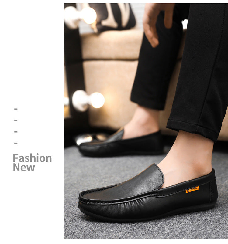 Spring autum social casual shoes trendy shoes beanie shoes men's lazy shoes loafers slip-on men's sh