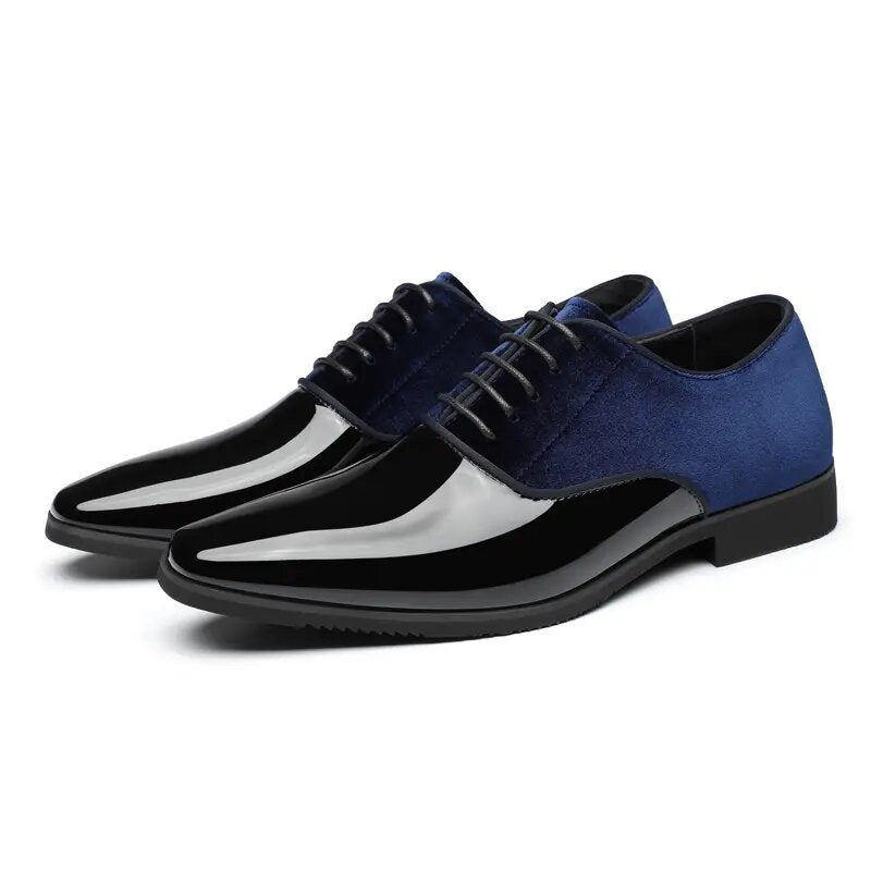 Men's formal business leather shoes - lightweight, trendy casual shoes - british style, versatile pa 17