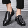 Men's Leather Loafers, Business, British Style, Style 4231