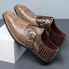 Men's Leather Formal Shoes, Crocodile Pattern, Crocodile Pattern, Style 1143