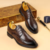 Men's Leather Formal Shoes, Pointed Toe, Business, Style 4551